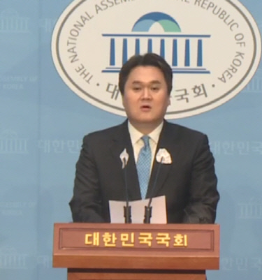 김지호 민주당 검찰독재정치탄압대책위원회 부위원장. 국회 영상회의록 갈무리